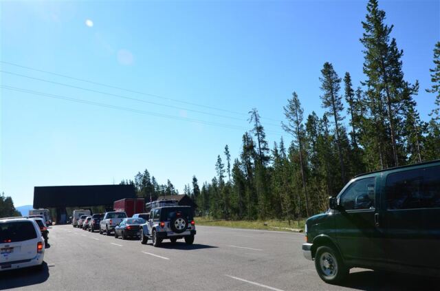 West Yellowstone entrance