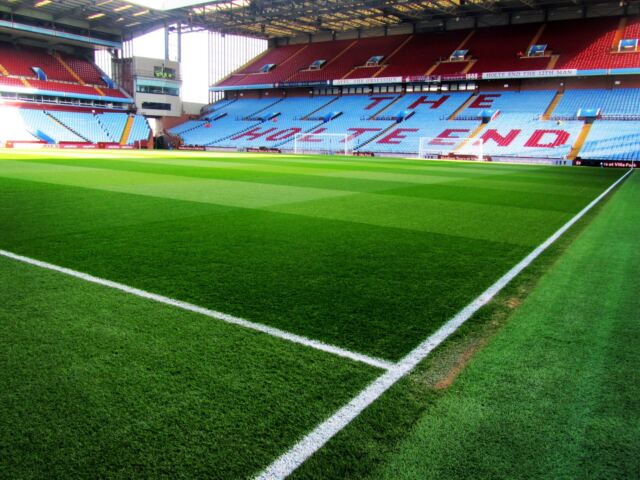 Villa Park - pitchside pre-match (11)