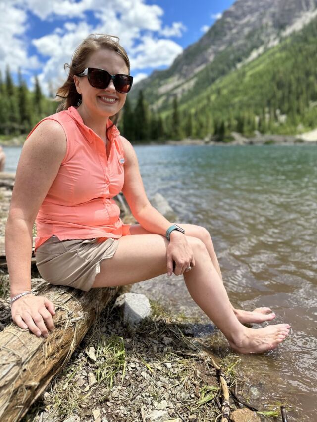 Melanie at Crater Lake