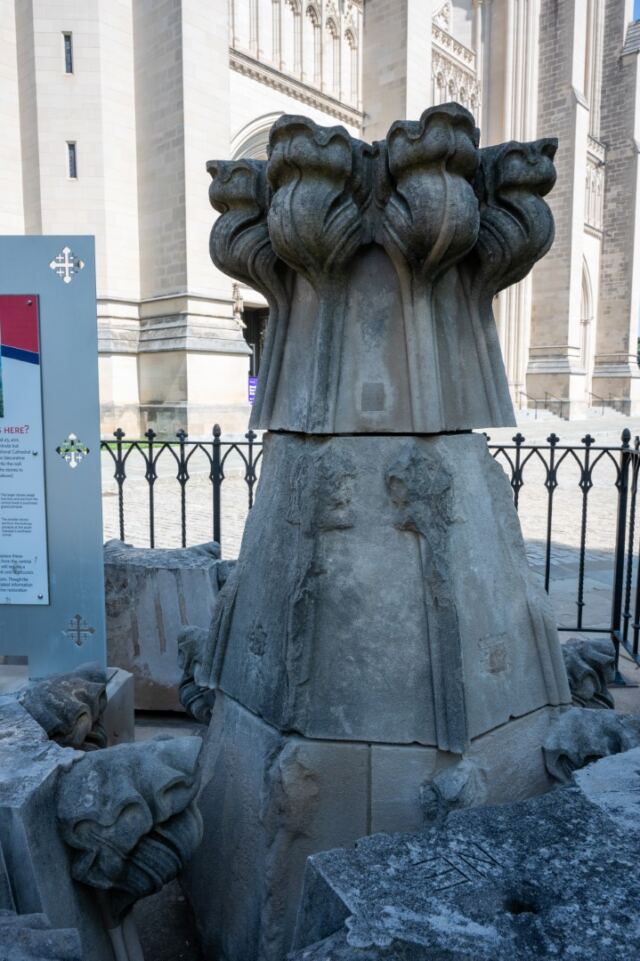 Cathedral Earthquake debris 3