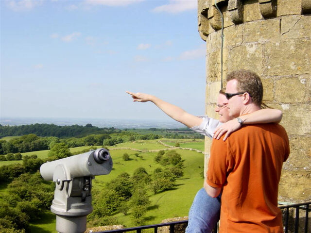 Jenny and Julian look out