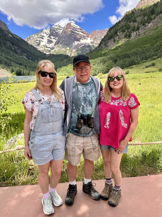 Opsahl siblings at the Maroon Bells