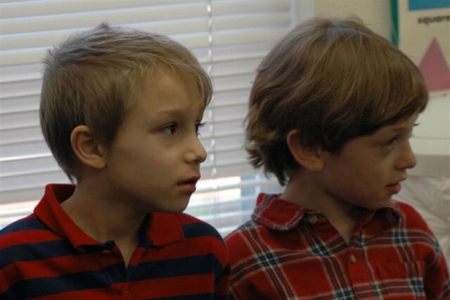 Watching the puppet show 1