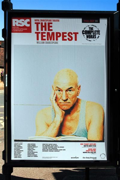 Patrick Stewart stars in The Tempest