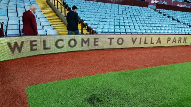 Welcome to Villa Park - post-match