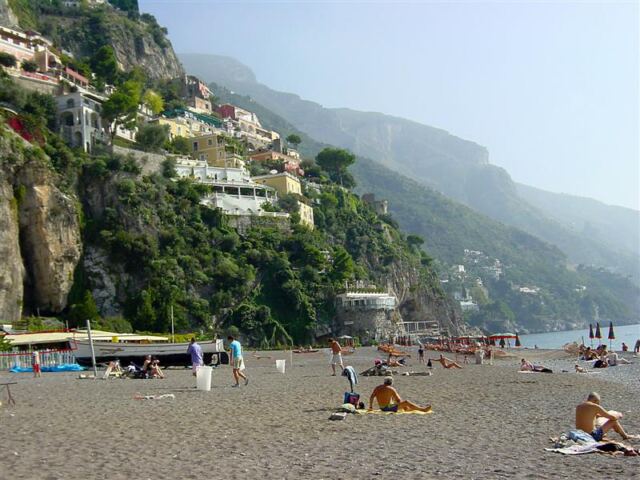 Positano beach