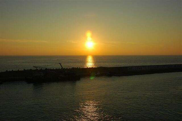 Sunset from Voyager deck