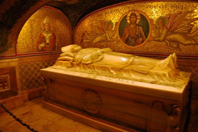 Pope Pius XI's tomb