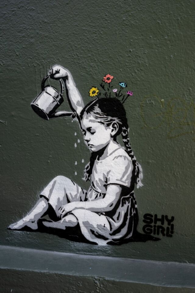 Shy girl