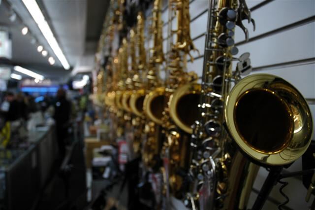 Wall of sax