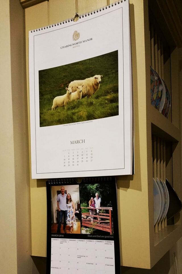 Internationally Award-winning calendar at Oakleigh House