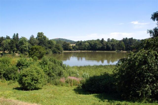 Eastnor Castle lake