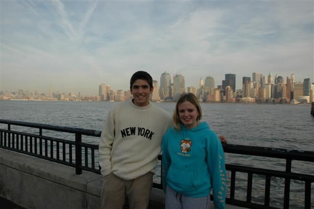 Andrew and Melanie - NYC skyline