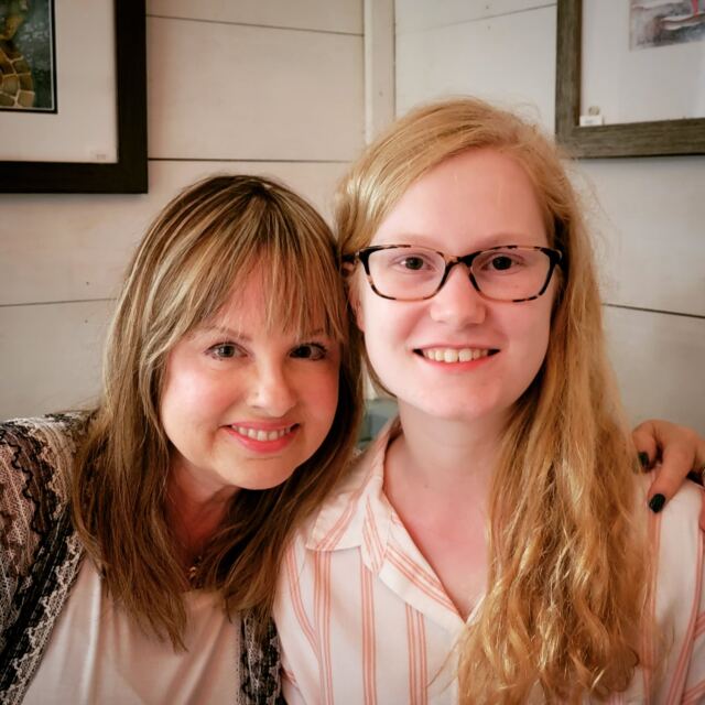 Kathy and Kiersten - dinner at Lisabella's