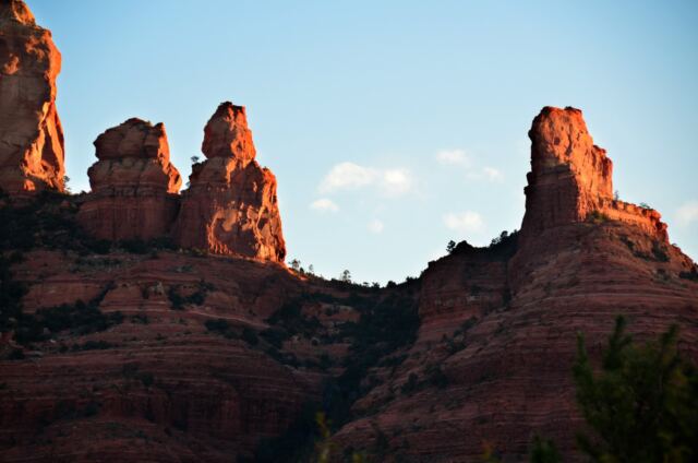 Sunrise on the red rock throne (3)