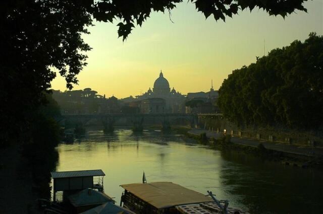 St. Peter's from the Tiber