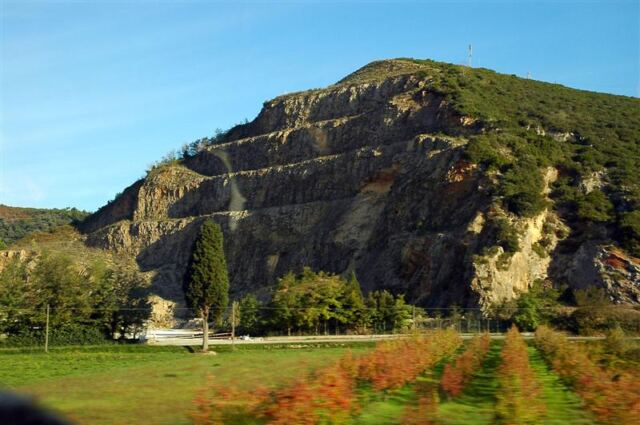 Tuscan marble quarry