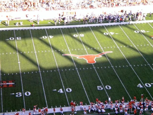 Shadows across the field