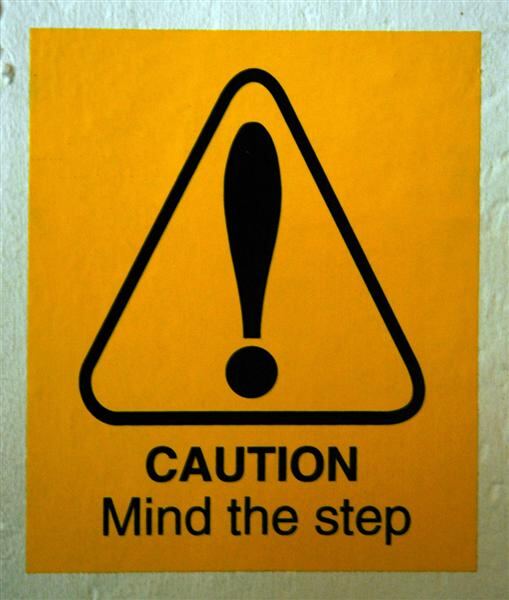 Mind the step!