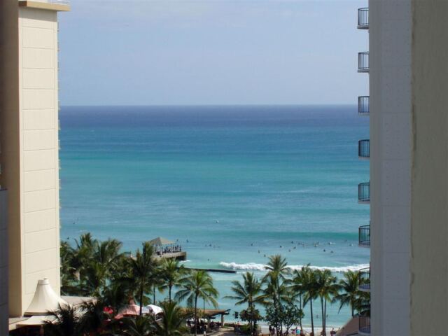 PO - Waikiki Beach from balcony
