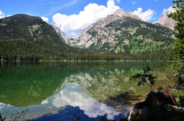 Taggart Lake - even more mountain reflections