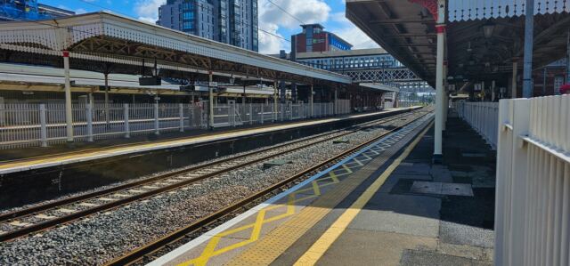 Slough - waiting for the train to Windsor