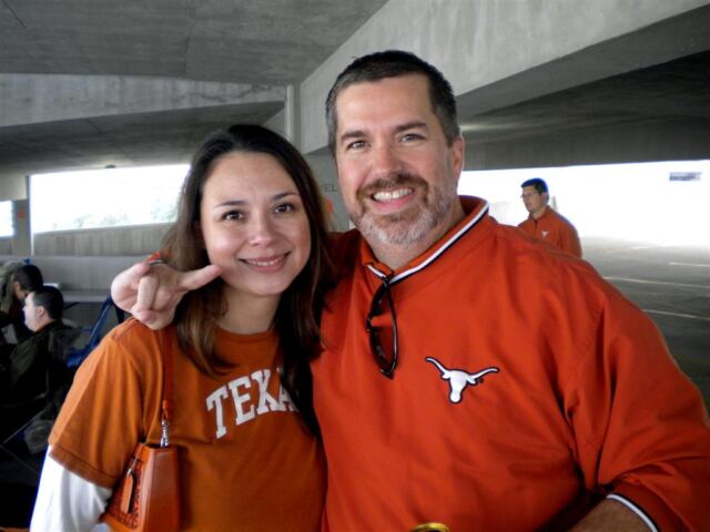 Kelly and Roger - pregame tailgate