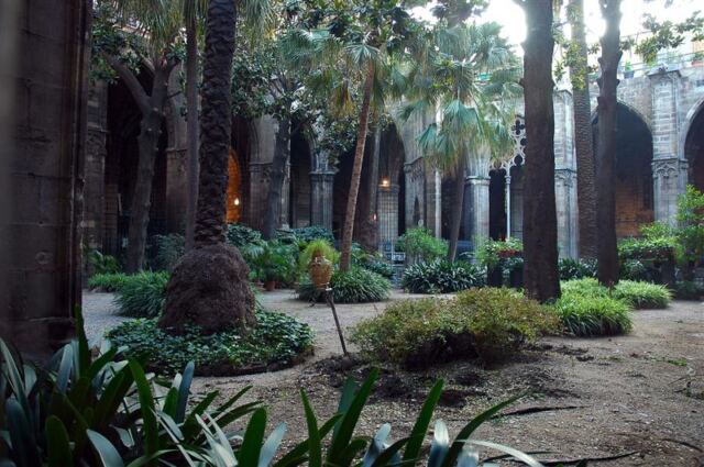 Cathedral courtyard (2)
