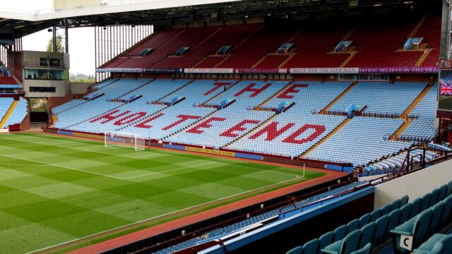 The Holte End post-match