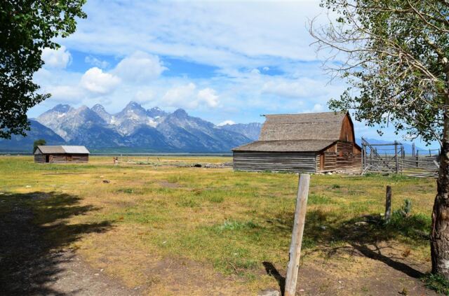 Shed behind Mormon Row barn