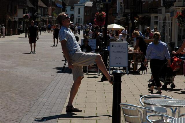 Silly walk