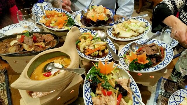 Thai Legends - dinner before