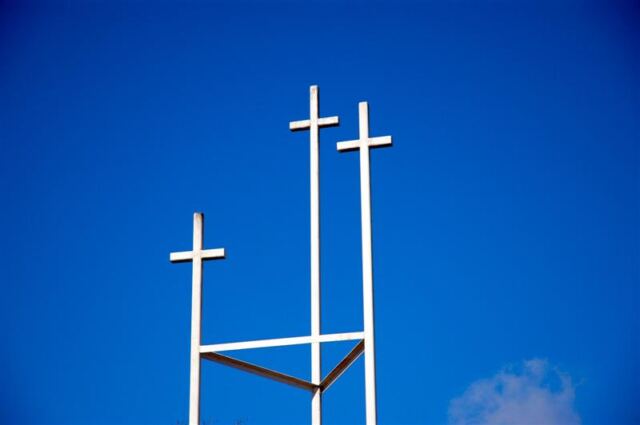 Cross tower