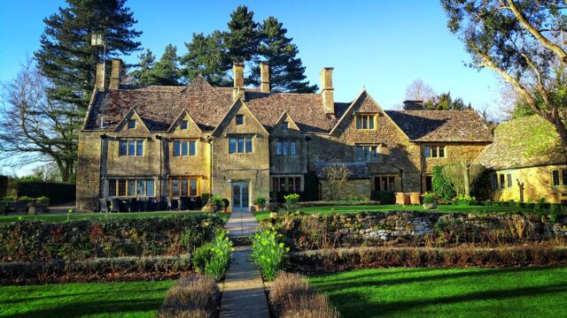 Charingworth Manor at sunset (2)