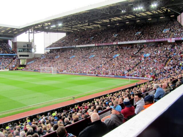 The Holte End - full and singing!