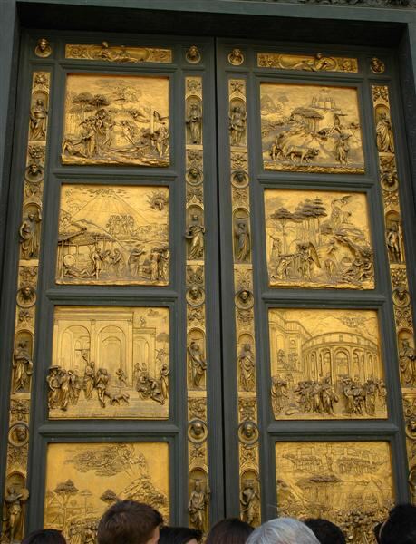 Golden Baptistry doors