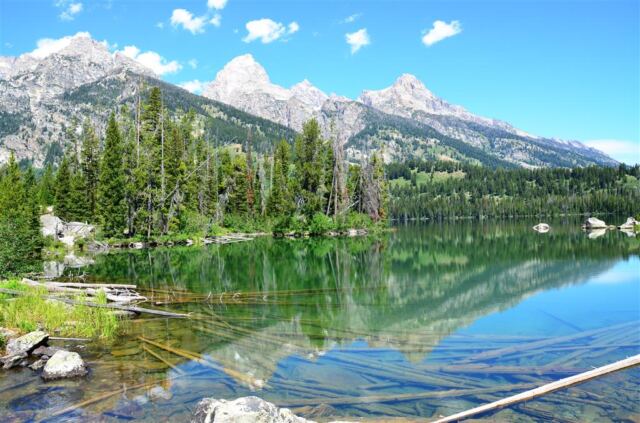 Taggart Lake - more Teton reflections