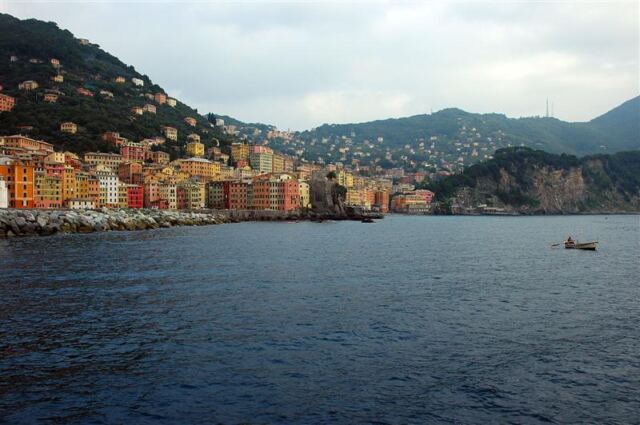 Approaching Camogli