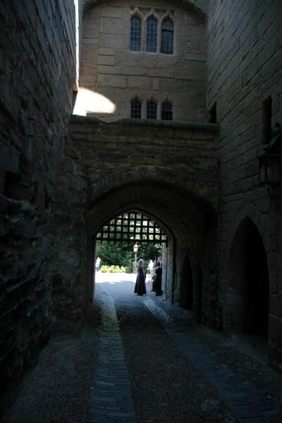 Warwick Castle portculis