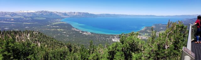 Lake Tahoe - viewing platform 16