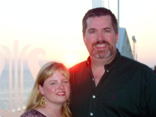 PO - Kathy and Roger onboard SS Voyager