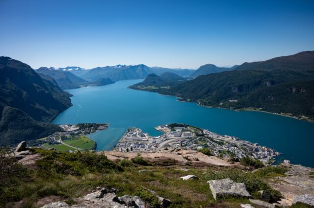 Andalsnes - Fjords views from atop Nesaksla Mountain 12