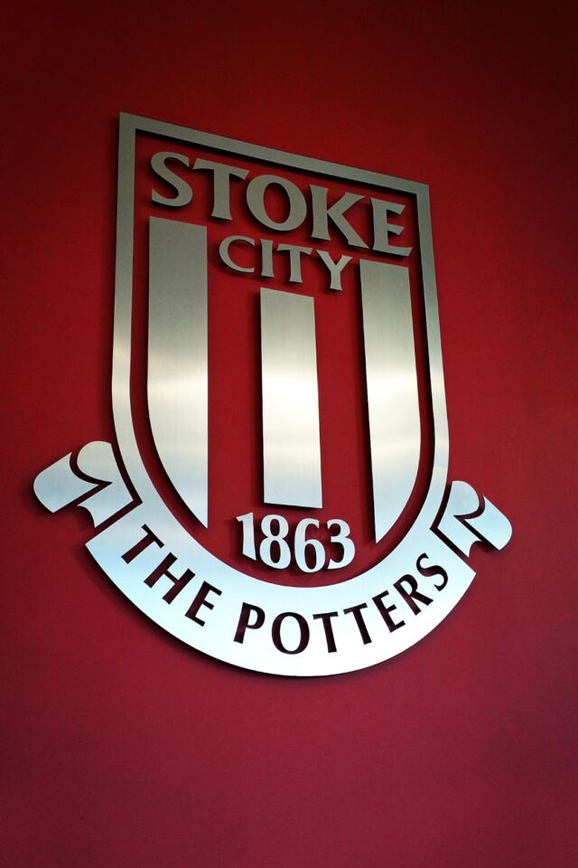 Stoke logo in The Britannia entrance (1)