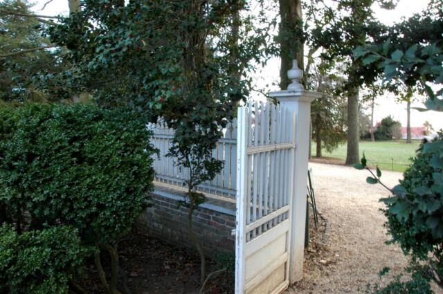 Open gate