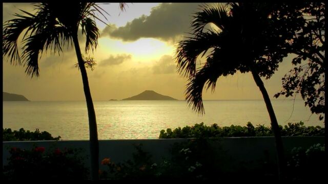 Another glorious Mahoe Bay sunset