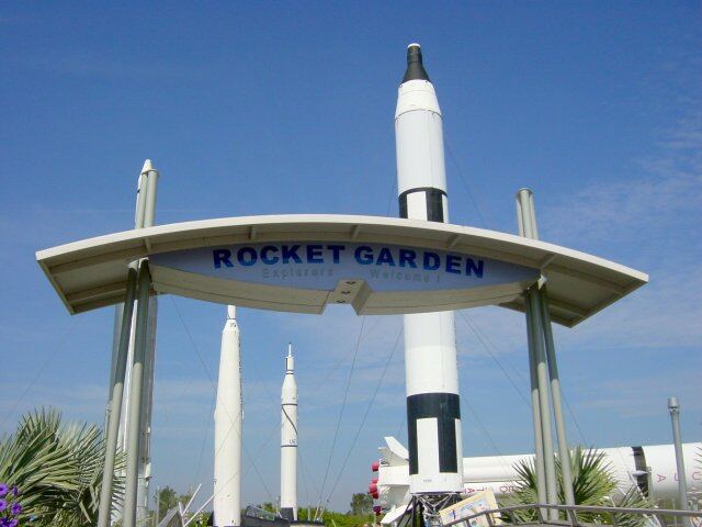 KSC VC - Rocket Garden (entrance)