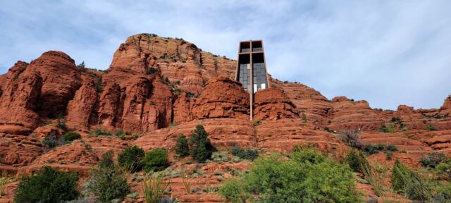 Chapel of the Holy Cross - from below (1)