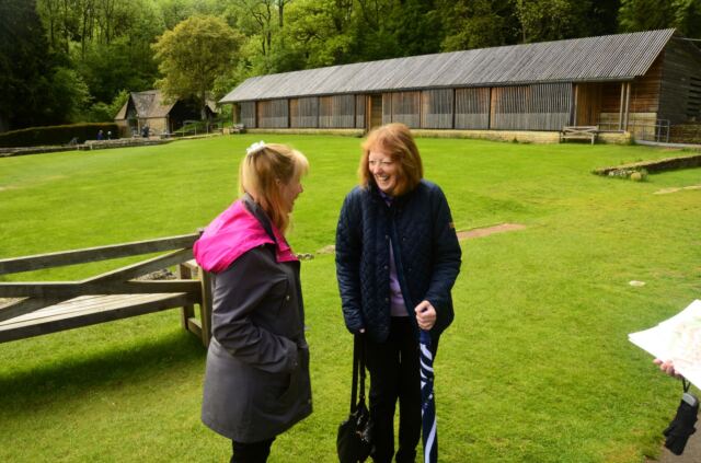 LeAnn and Marianne share a laugh