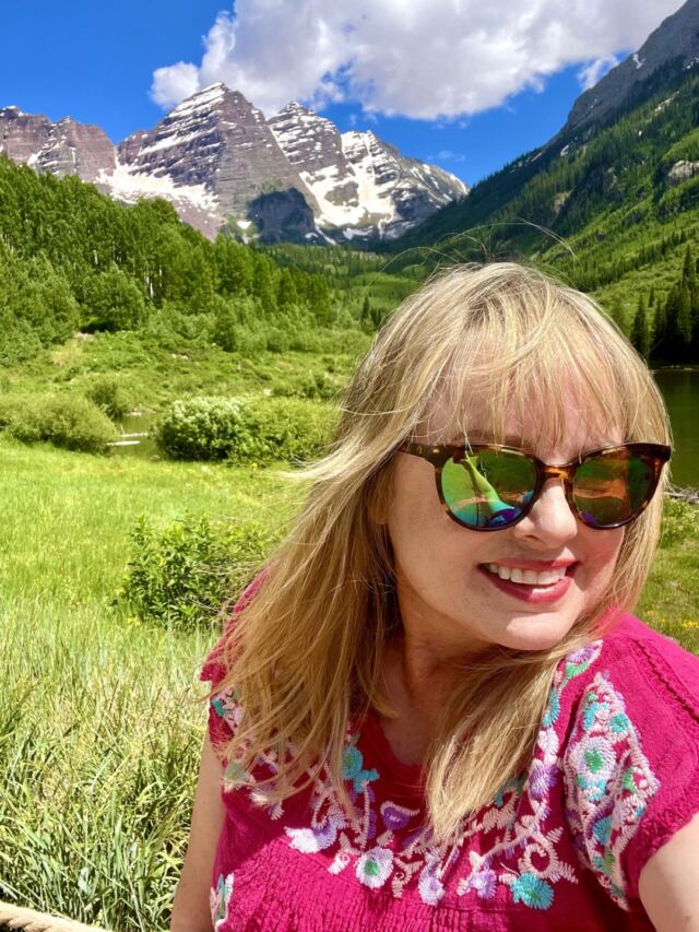 Kathy - Maroon Bells selfies 3