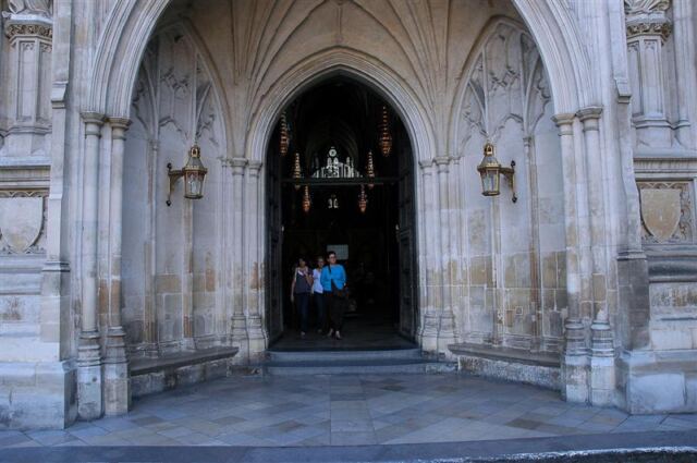 Westminster Abbey entrance